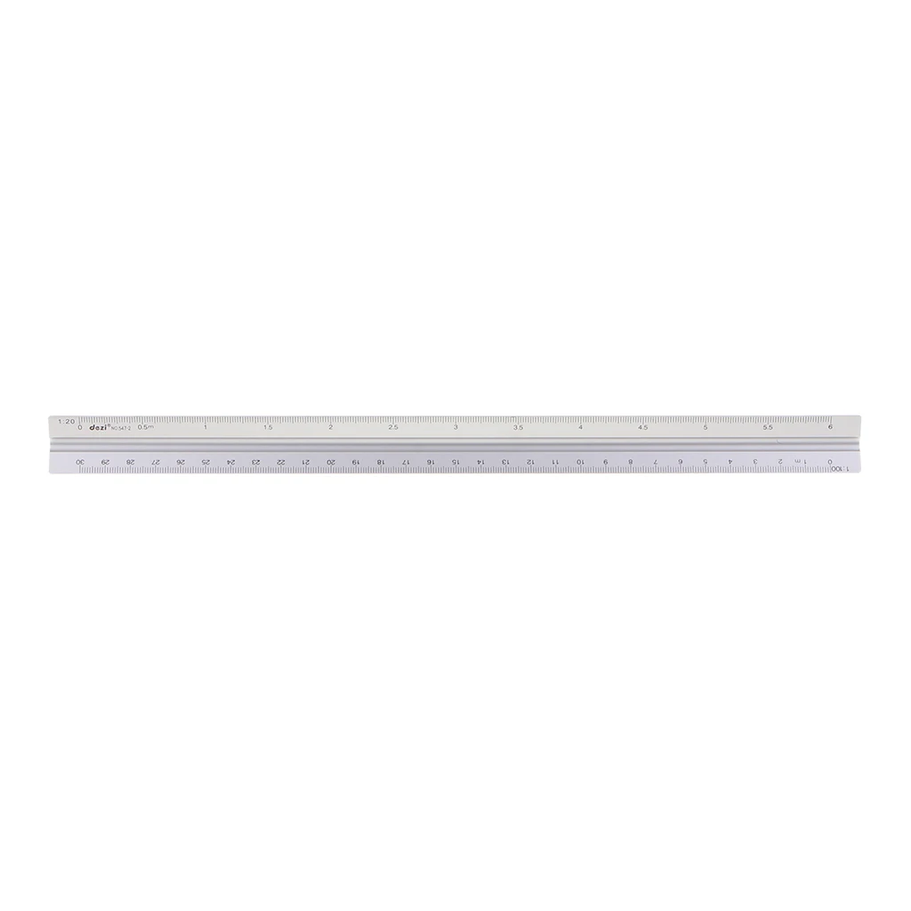 Professional Architect and Engineer Scale Rulers Set - Scales 30cm/12 inch Drafting Metal Ruler for Teachers Architectural