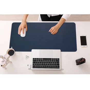 

Large size gaming mouse pad leather PU for cs go lock edge anti-skid computer laptop table mouse mats for the player gamers