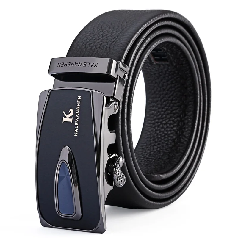 

Men's head automatic buckle belt Youth business belts casual belt PD05