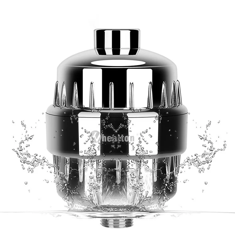 

Free Shipping Bathroom Shower Filter Bathing Water Filter Purifier Water Treatment Health Softener Chlorine Removal Carbon