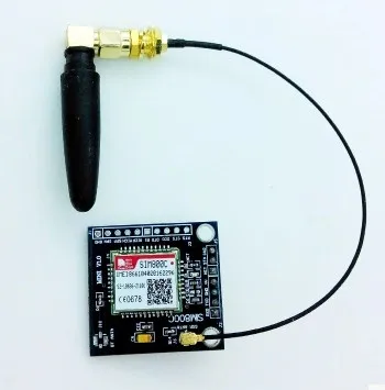 

Free ship 2pcs/lot With Glue stick(rubber) Antenna SMS data GSM GPRS module replace SIM900A ,SIM800C module