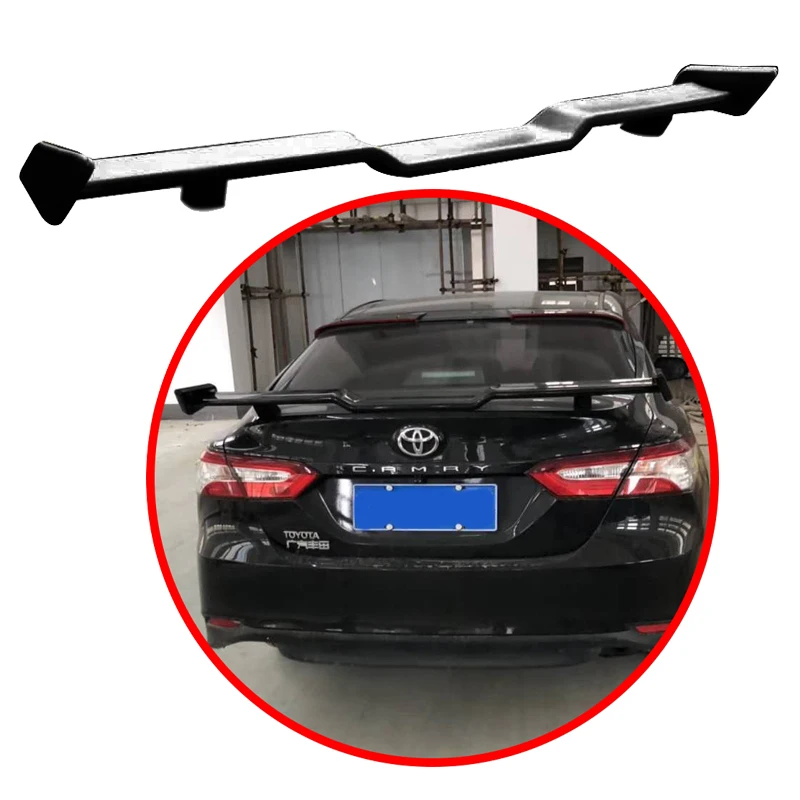 Спойлер для Toyota Camry 2018 2019 высококачественный праймер или черный белый спойлер
