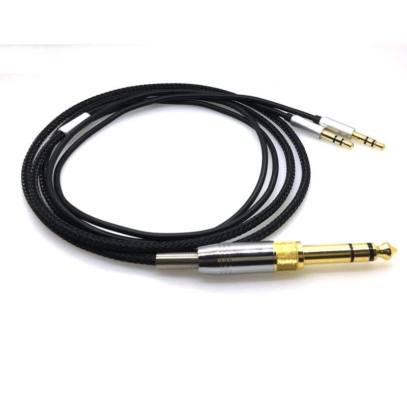 Сменный кабель для Hifiman наушников HE 560V3 HE560V3 штекер 3 5 мм от 6 35 до 2x3 Hi Fi|Аксессуары