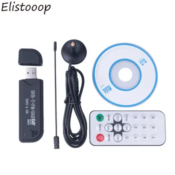 

USB2.0 DAB FM DVB-T RTL2832U R820T2 SDR RTL-SDR Dongle Stick Digital TV Tuner Receiver IR Remote with Antenna