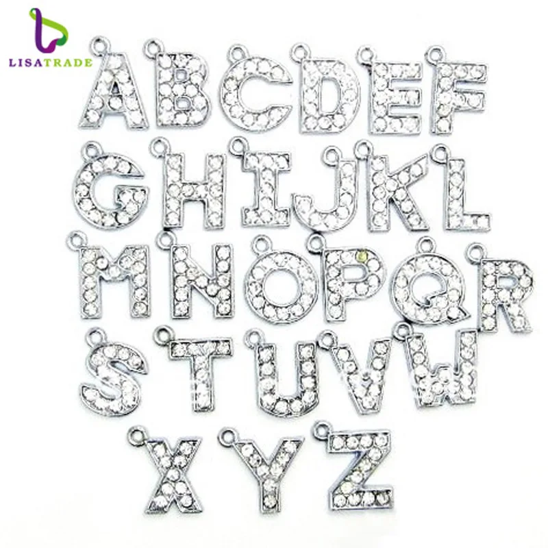 130pcs !alphabet Letters Charm 