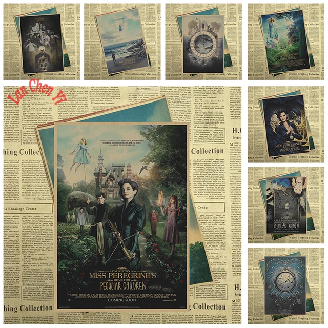 Special Price Miss Peregrine's Home for Peculiar Children Movie Kraft Paper Poster Bar Cafe Living Room Dining Decorative Paintings Home Decor Special Price Miss Peregrine's Home for Peculiar Children Movie Kraft Paper Poster Bar Cafe Living Room Dining Decorative Paintings Home Decor