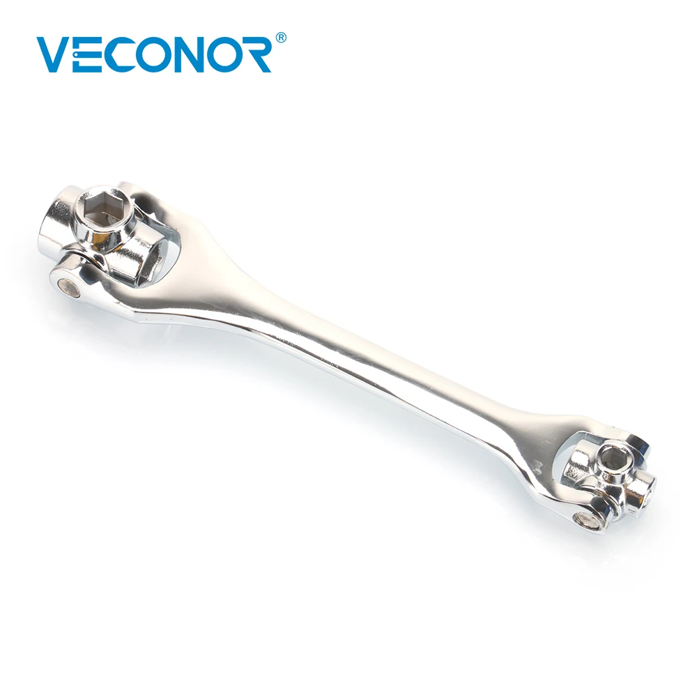 Veconor 8 In 1 Universal Multifunctional Socket Wrench Socket Spanner Chrome Vanadium 8-21mm 12-19mm Veconor 8 In 1 Universal Multifunctional Socket Wrench Socket Spanner Chrome Vanadium 8-21mm 12-19mm