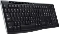 Беспроводная клавиатура logitech K270 с беспроводной сетью дальнего действия