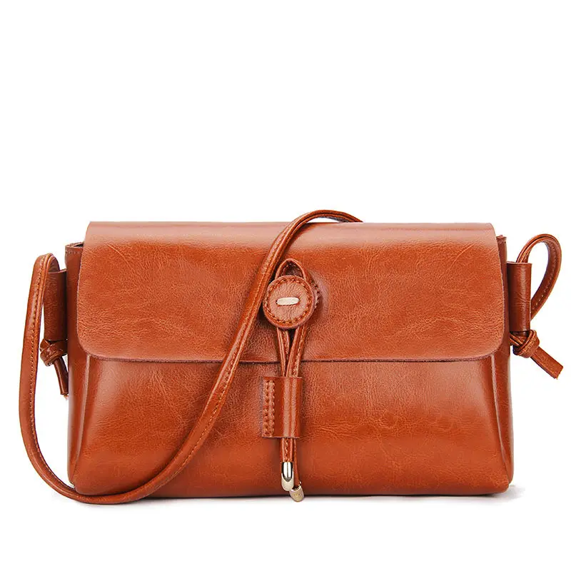 2017 mode Echt Leer vrouwen messenger bags stijl meisje schoudertassen