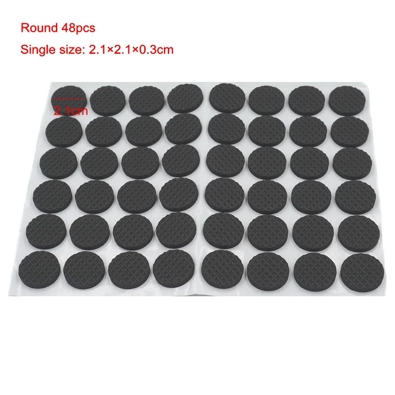 Self Adhesive Furniture Leg Feet Rug Felt Pads Anti Slip Mat Bumper Damper For Chair Table Protector 2
