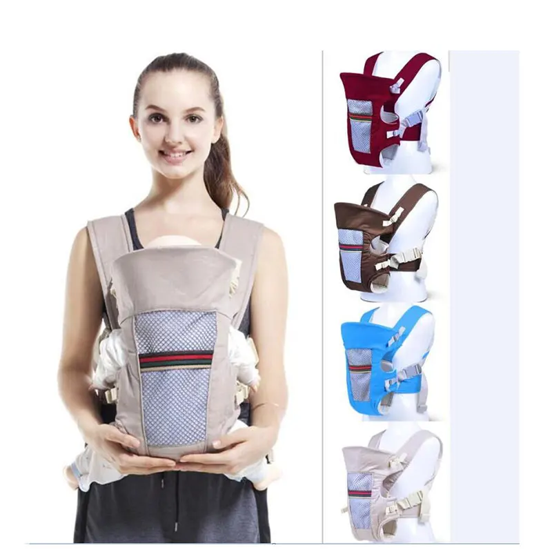 

Beth Bear Summer 3 in 1 Breathable Front Facing Baby backpacks Carriers Infant Comfortable Sling Backpack Pouch Wrap Baby