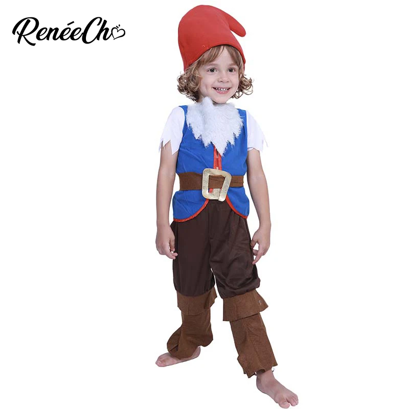 

Reneecho Halloween Costumes For Kids Christmas Children Christmas Costumes Toddler Elf Costume Baby Boys Mushroom Cosplay