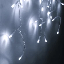 3,5 М AC 110 В светодиодный гирлянда для рождественской гирлянды вечерние свадебные украшения мигалка Сказочный свет США штекер