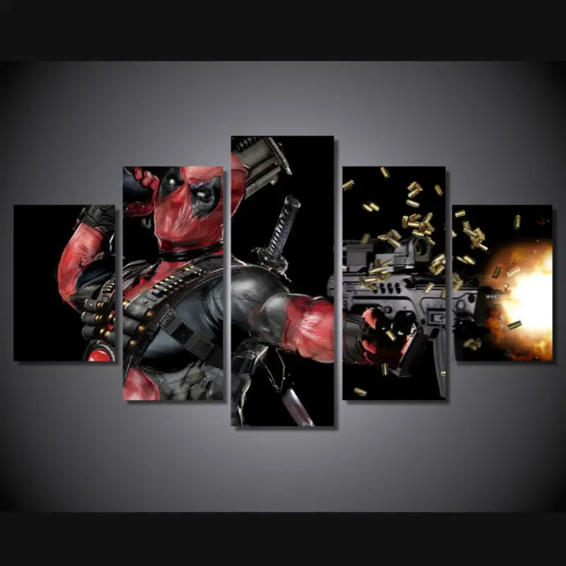 deadpool mask gun automatic