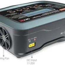 SKYRC D200 интеллигентая(ый) Двухканальное ЖК-дисплей AC/DC зарядное устройство переменного Зарядное устройство/Dis Зарядное устройство с паяльник