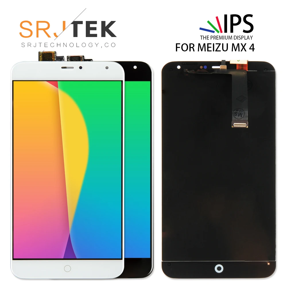 Srjtek для MEIZU MX4 MX 4 ЖК-дисплей кодирующий преобразователь сенсорного экрана в