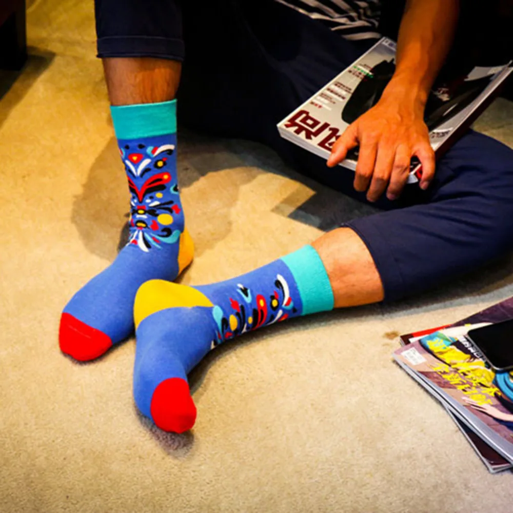 Buy 2017 All Season Men Socks Fashion British Style