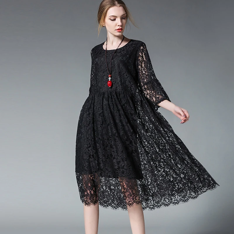 Euramerican High end elegant plus size dresses women Maternity dress