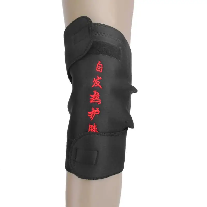 

2 Pcs Elastic Self-heating Magnetic Therapy Strap Knee Brace Support Adjustable Patella Knee Pads Safety Guard Strap For Sports