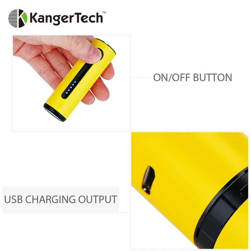 Стартовый набор KangerTech K PIN AKD с литиевым аккумулятором 2000 мАч баком атомайзера 4 мл