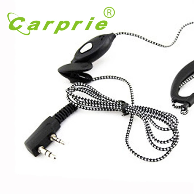 Carprie Новый 2-контактный высококачественный наушник гарнитура микрофон для радио