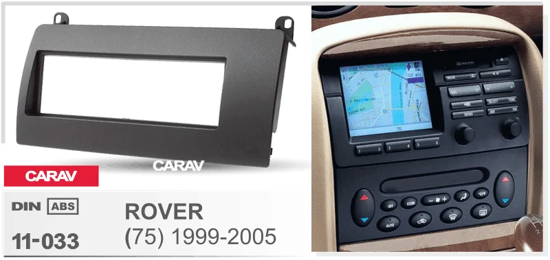 CARAV 11-780 Car Radio Installation Trim Fascia Panel