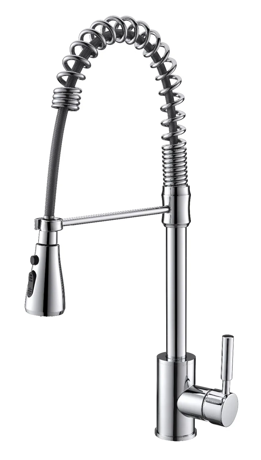 

Contemporary Pull-out Pull-down Centerset Pull out Spray Ceramic Valve Single Handle One Hole CHROME Kitchen sink faucet
