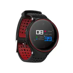 Смарт часы Спорт браслет Цвет Дисплей Touch Bluetooth сердечного ритма крови Давление кислорода трекер сна часы для IOS и Android