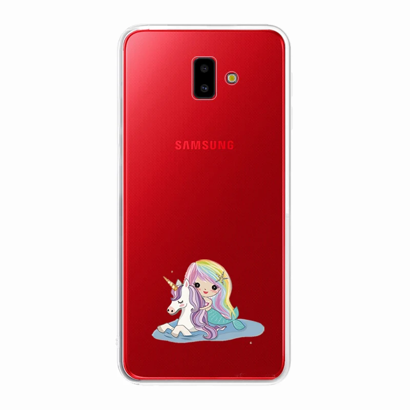 Мягкий силиконовый прозрачный ТПУ чехол для Samsung Galaxy J6 Plus J4 J7 J5 J3 2017 Прочный с