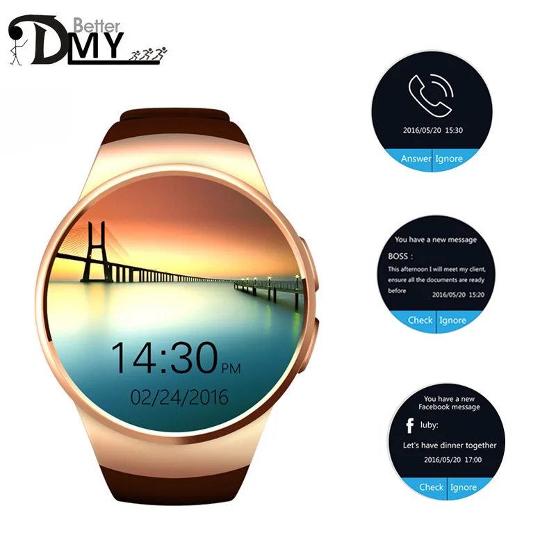 New Heart Rate monitor Smart Watch MTK2502 BT4 0 for ios xiaomi Android Samsung gear s2