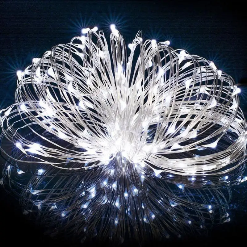 

new 20m 200 LED Solar Powered Fairy String Curtain Light Lamp Outdoor Garden Party Decorations Lighting Strips