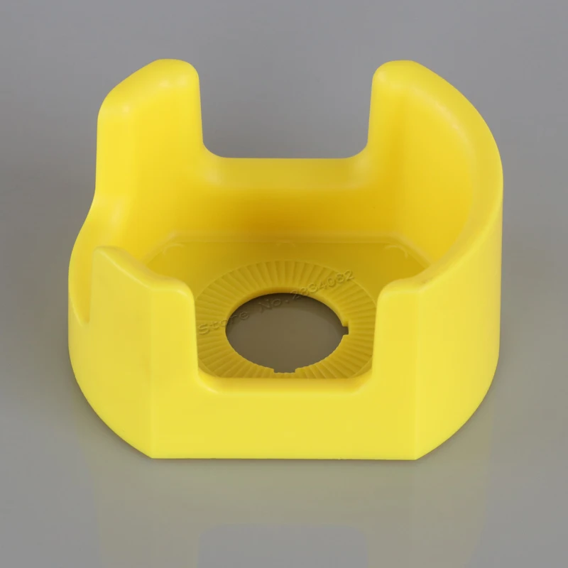 22mm mounting hole protective cover emergency stop mushroom push button
