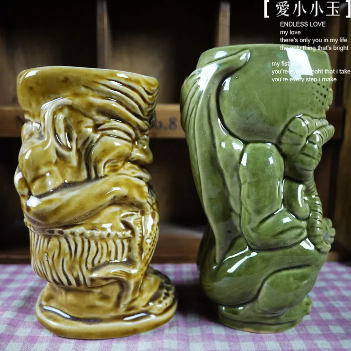 Totem Tiki чашка маори предметы мебели Ограниченная серия Гавайские украшения дома