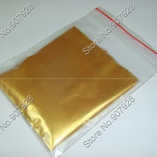 Золотой цвет волшебный порошок с зеркальным эффектом хром пигмент алюминиевые Порошковые блестки для ногтей для УФ-гель для ногтей и макияжа DIY украшения