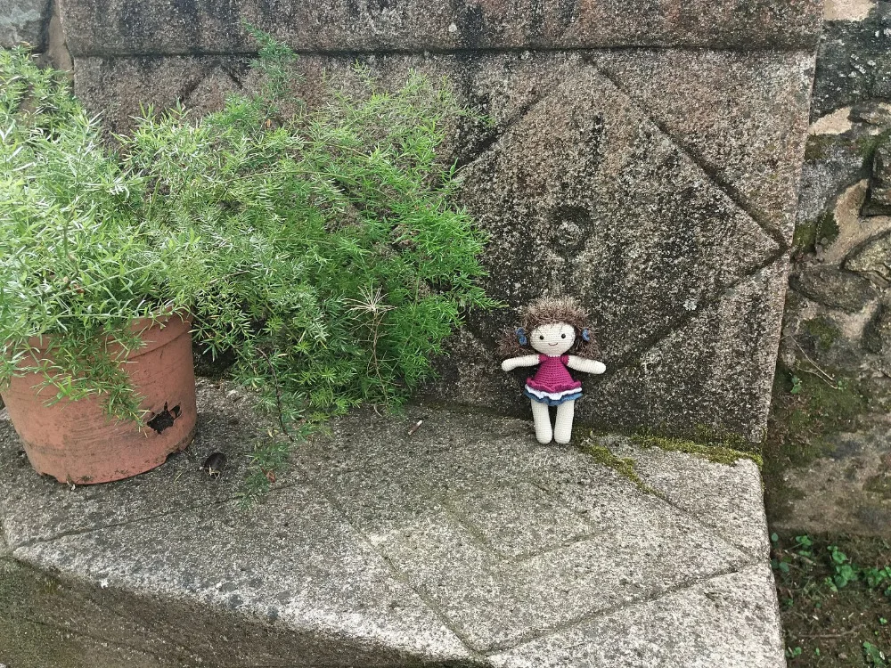Крючком игрушки amigurumi Девушка номер модели XH0412016