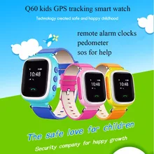 2016 beste Q60 nette kinder SmartWatch GPS LBS doppel lokalisierung sicher für kinder Schlafen Monitoring anti-verlorene