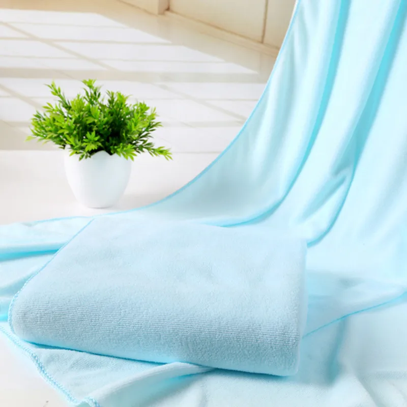 Полотенце из микрофибры, впитывающие полотенца, мягкое удобное полотенце для ванной пляжа, 1 шт., 70*140 см, банные полотенца для взрослых женщин