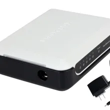 5 Порты и разъёмы RJ45 10/100 Мбит/с Ethernet адаптивная настольный коммутатор сетевой адаптер Прямая поставка 16 января