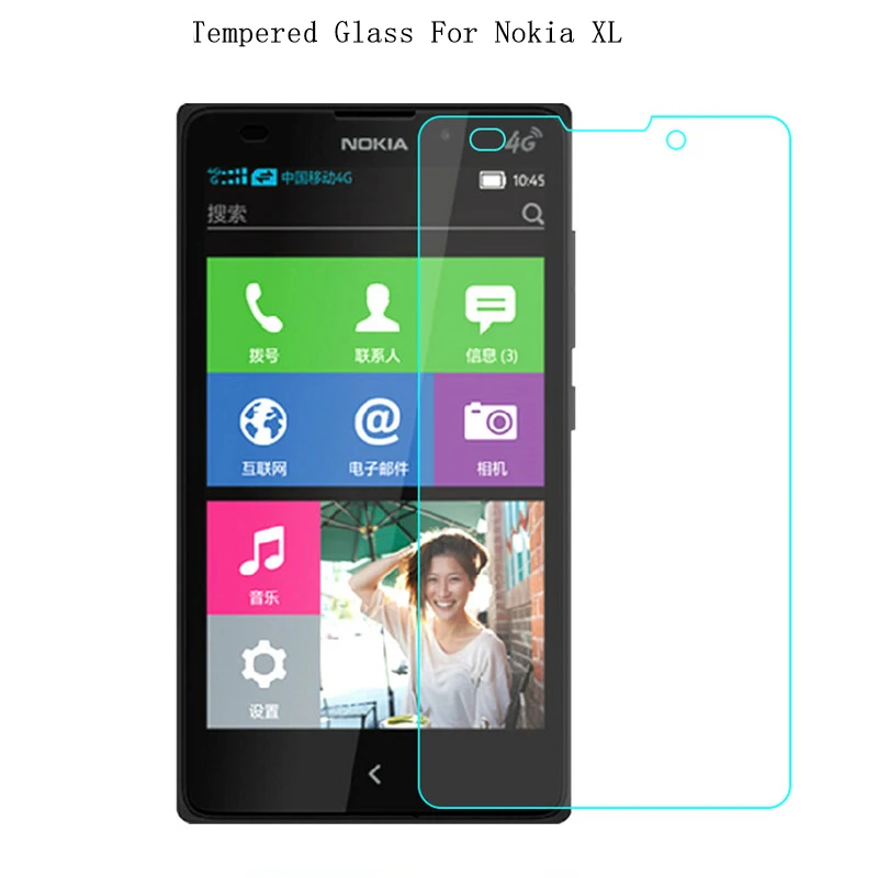 

For Nokia XL Tempered Glass Original 9H High Quality Protective Film Explosion-proof Screen Protector for Nokia XL 4G 1030 1061