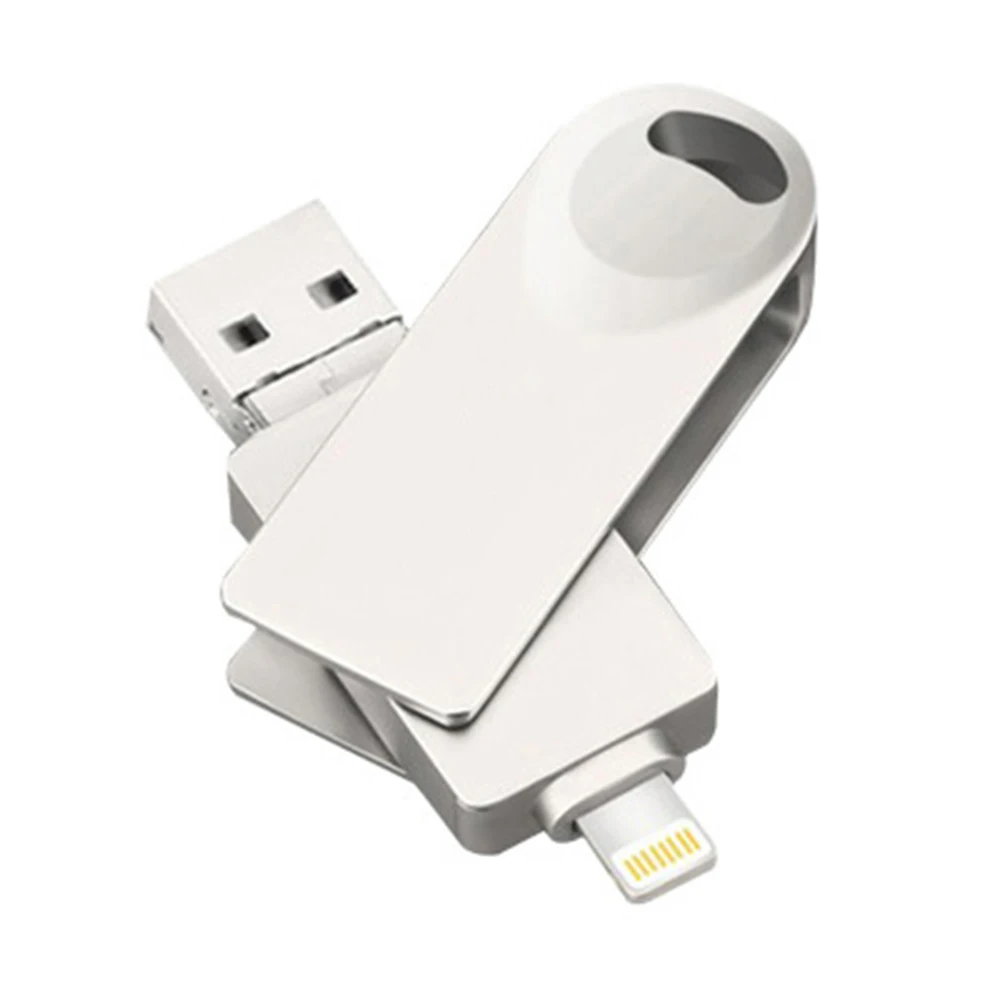 

USB Flash Drive 64GB USB C Memory Stick,External Storage Photo Stick Thumb Drive 3in1 for iPhone iPad iOS MacBook Android and PC