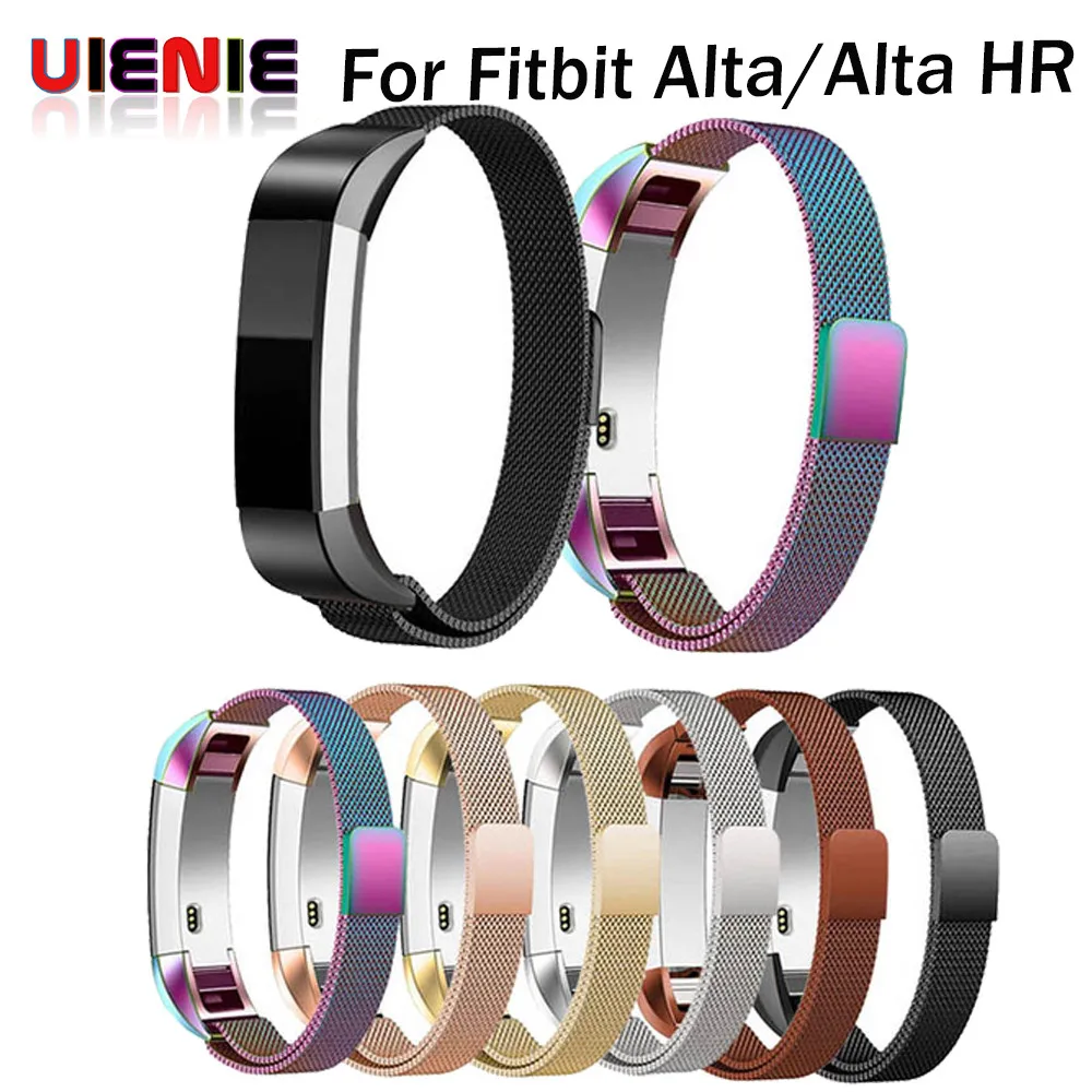 

Magnetic Closure Bracelet Milanese Strap Watch Band For Fitbit Alta Band for FitBit Alta HR Replacement Wristband Accessories