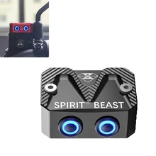 150NK DC5-24V мотоциклетные фары переключатели для Honda CB190 руль крепление насоса крышка водонепроницаемый выключатель питания двойная кнопка EN125