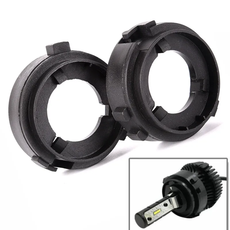 Hot Selling New Car Kit Headlight Bulb H7 LED Sockets Adapters Base For