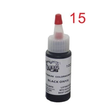 5 шт./лот черный оникс цвета Перманентный макияж пигментные чернила набор чернил для тату 30 мл(1 унции) Краска для татуажа набор краски для татуажа бровей