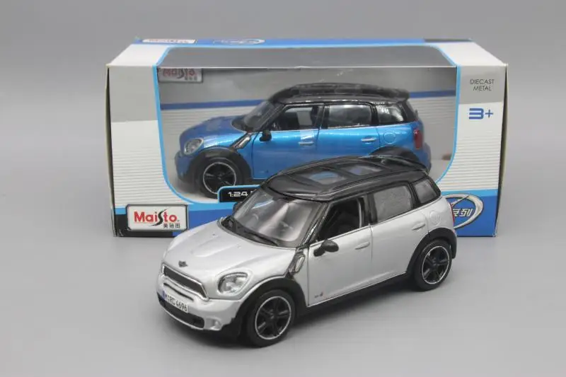 Mai Sto 1:24 Mini Countryman R60 2010- Cooper S сплав модель машинки, Diecast металлические игрушки подарок на день рождения для детей, носки для мальчиков