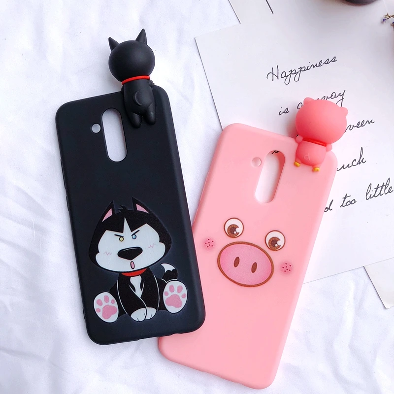 Funda huawei mate 20 Lite чехол etui mate 10 Lite чехол 3D Kawaii Медведь Единорог силиконовый чехол для huawei mate 20 Lite чехол Capa