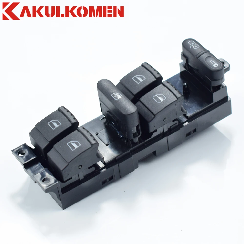 

Power Master Window Controller Switch Button For VW Jetta Golf GTI Passat Bora Audi A3 S3 Seat Toledo Leon 1J4959857A 1J4959857B