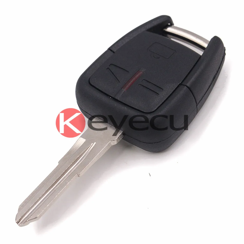 Keyecu дистанционного ключа автомобиля Fob 3 кнопки 433,92 МГц ID40 для Opel Vauxhall, GM#24424728, HU43 лезвие - Количество кнопок: 3pcs