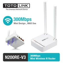 TOTOLINK Wifi Router N200RE Version3 300Mbps Wireless Routers with English Firmware