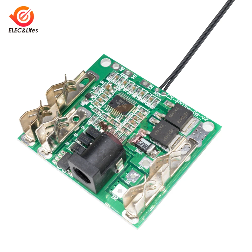 Защитная плата для зарядки литий-ионных аккумуляторов 18/21 в 20 А BMS PCM PCB литиевых